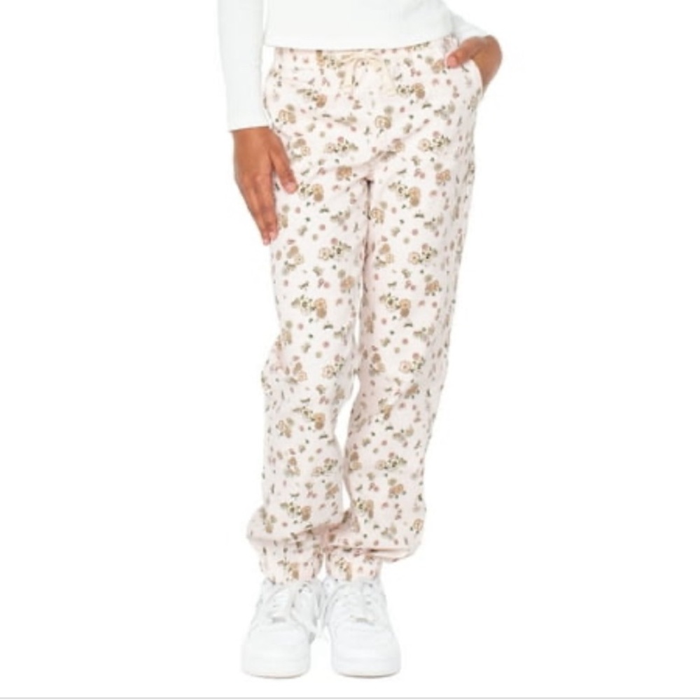 Floral Print Jogger Pants